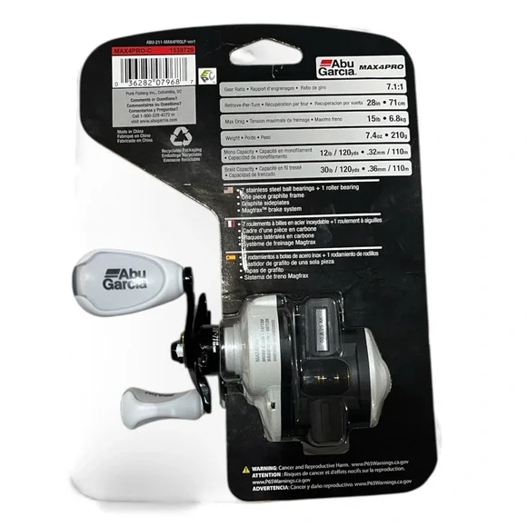 Abu Garcia Max Pro Fishing Reel - Picture 3 of 4